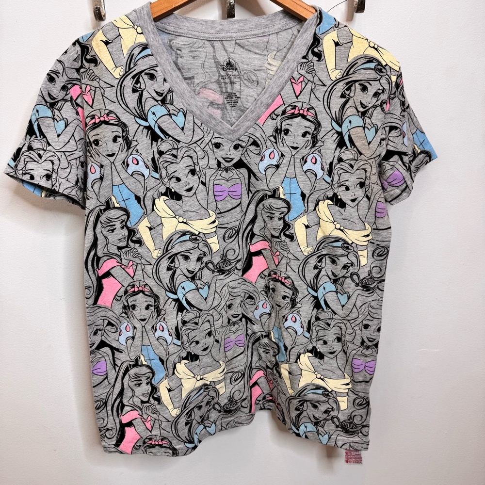 Disney princess T-shirt Bell Snow White jasmine Ariel sleeping beauty